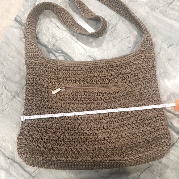 NWOT "The Sak" crossbody taupe colored handbag in the perfect size. NEVER USED - Picture 3 of 9